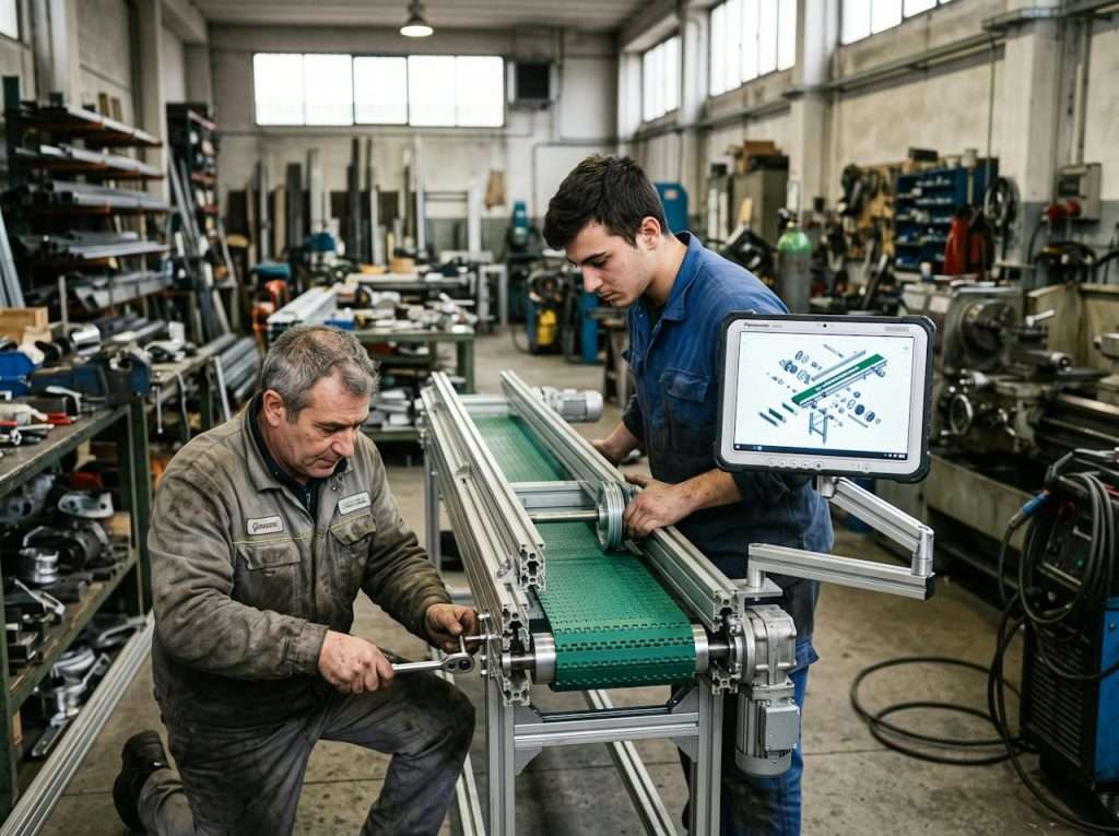 Produzione su commessa, foto illustrativa generata con AI