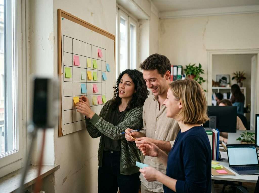 Fiere e contenuti, foto illustrativa generata con AI