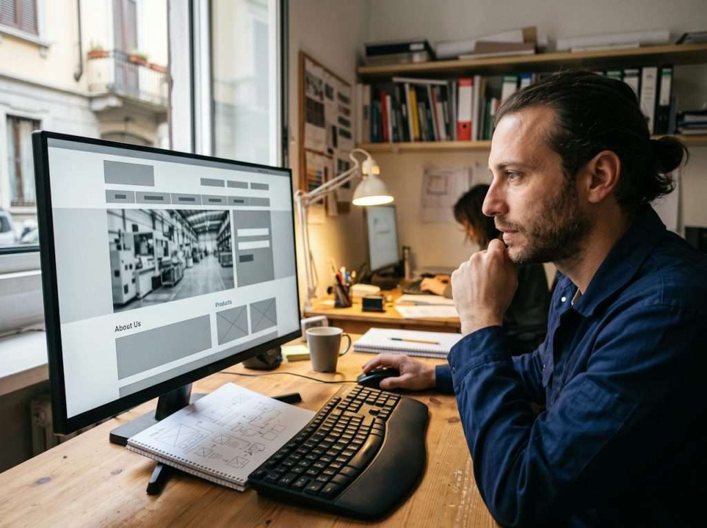 Sito e ricerca Google, foto illustrativa generata con AI