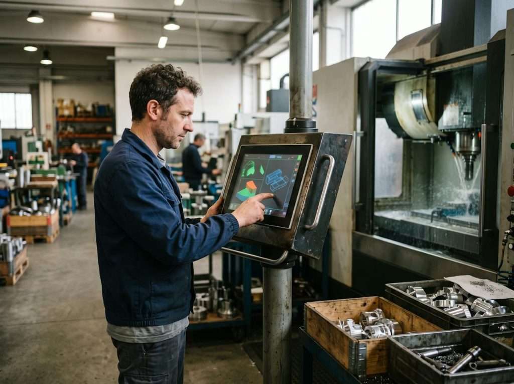 Produzione, foto illustrativa generata con AI