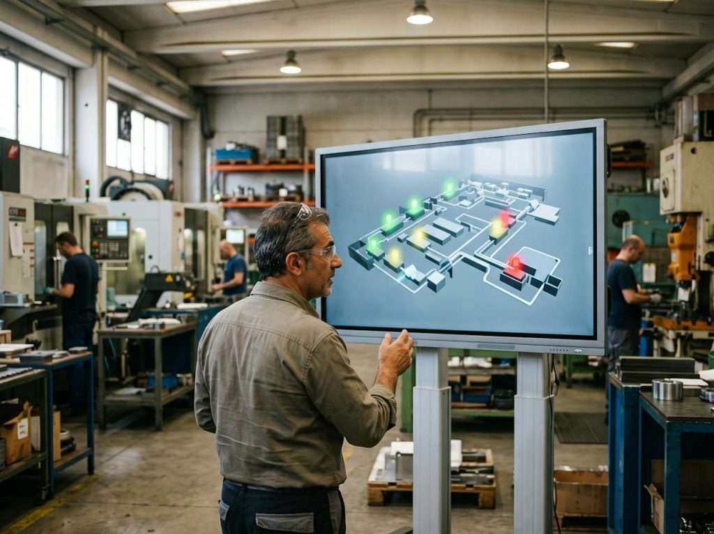 Capo reparto, foto illustrativa generata con AI