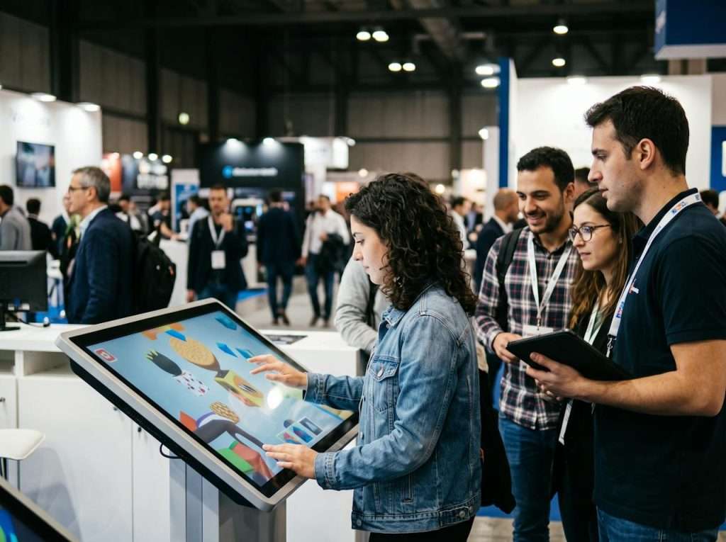 Fiere ed eventi, foto illustrativa generata con AI
