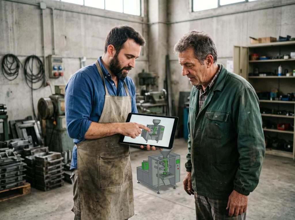 Realtà aumentata per la vendita, foto illustrativa generata con AI