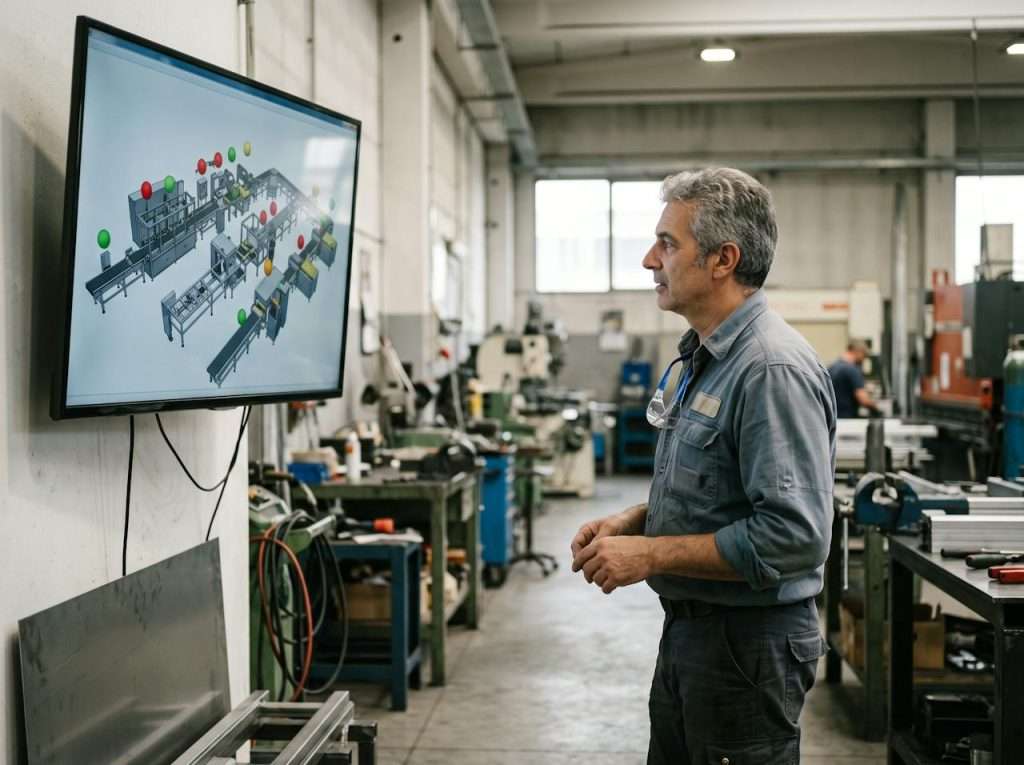 Digital twin di reparto, foto illustrativa generata con AI